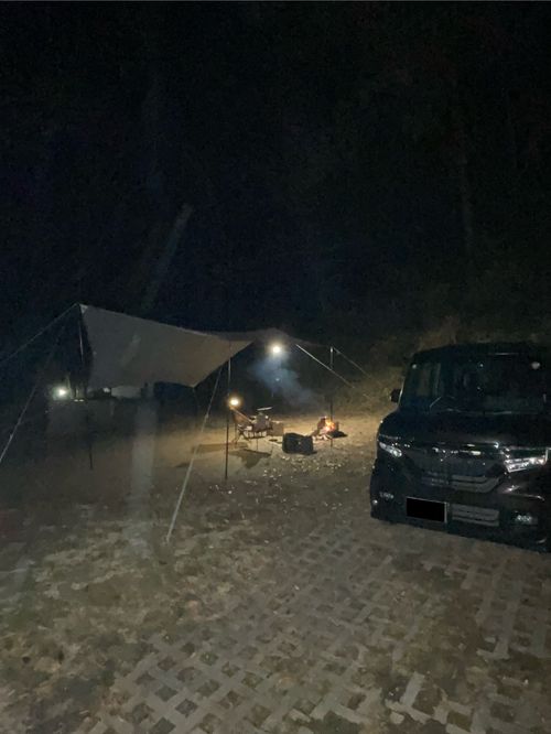 初！車中泊キャンプ ホッ！とステイまんのう ソロキャンプ オートサイト ゆうさんさんのキャンプブログ CAMPiii（キャンピー） -キャンプ専用SNS キャンプのすべてがここに集まる-