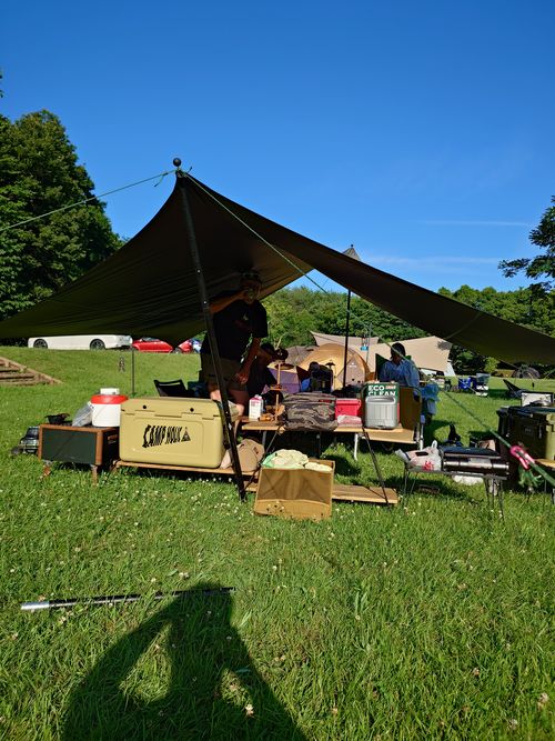 久しぶりのキャンプ 秋田県立中央公園ファミリーキャンプ場 ソロキャンプ グループキャンプ フリーサイト ちひろ🐻♂さんのキャンプブログ CAMPiii（キャンピー） -キャンプ専用SNS キャンプのすべてがここに集まる-