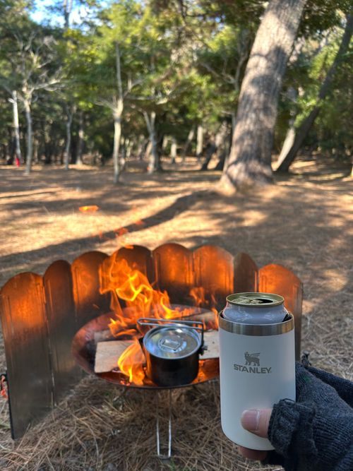 1月キャンプ　ソロでホームへ 美浜町煙樹海岸キャンプ場 ソロキャンプ フリーサイト △kuuga△さんのキャンプブログ CAMPiii（キャンピー） -キャンプ専用SNS キャンプのすべてがここに集まる-