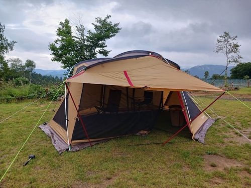 温泉を楽しみ、御岳と乗鞍を望む標高1400mの絶景キャンプで秋を食らう【Day1】寒い(*_*; N.A.O.高山すずらん高原キャンプ場 ファミリーキャンプ オートサイト キャンピングカー vios outdoor'sさんのキャンプブログ CAMPiii(キャンピー) -キャンプ専用SNS キャンプのすべてがここに集まる-