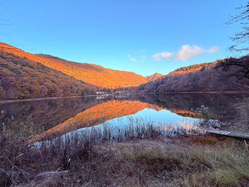 毎年行きたいキャンプ場 四尾連湖 水明荘キャンプ場 ソロキャンプ 区画サイト フリーサイト Ryo-hateさんのキャンプブログ CAMPiii（キャンピー） -キャンプ専用SNS キャンプのすべてがここに集まる-