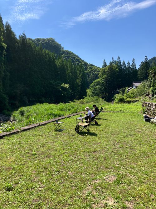 夏到来 うきは馬場キャンプ＆テントサウナ グループキャンプ 区画サイト DKさんのキャンプブログ CAMPiii（キャンピー） -キャンプ専用SNS キャンプのすべてがここに集まる-