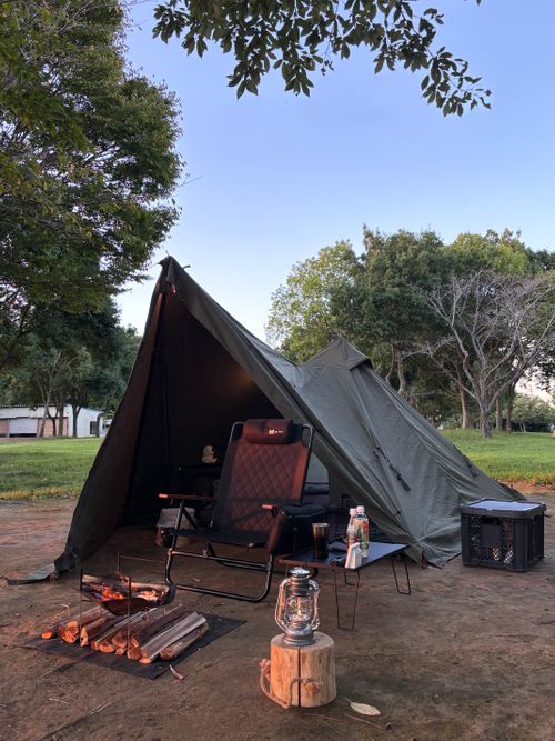 🏕️初秋キャンプ たくせん園地(バーベキュー場&キャンプ場） ソロキャンプ フリーサイト ARUGOさんのキャンプブログ CAMPiii（キャンピー） -キャンプ専用SNS キャンプのすべてがここに集まる-