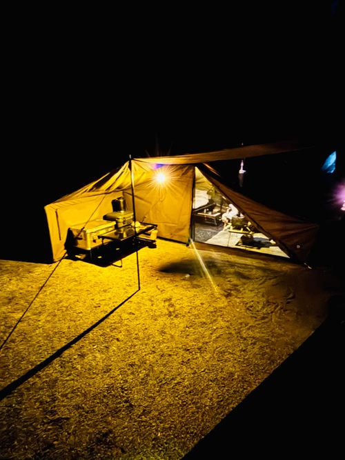 №75 オートキャンプFUJICHU ソロキャンプ 区画サイト 1711_Campさんのキャンプブログ CAMPiii（キャンピー） -キャンプ専用SNS キャンプのすべてがここに集まる-