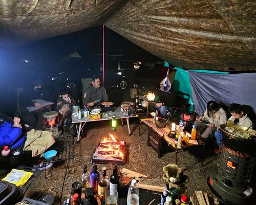 俺のあそびฅ(o‘ⓛ’o)ฅ    みりきゃん2025 富士本栖湖リゾート グループキャンプ ソロキャンプ フリーサイト くまくまさんのキャンプブログ CAMPiii（キャンピー） -キャンプ専用SNS キャンプのすべてがここに集まる-