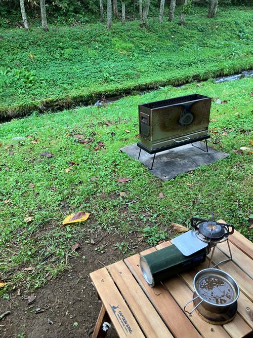長万部公園キャンプ場ハマってます🤣 長万部公園(キャンプ場) ソロキャンプ フリーサイト siroさんのキャンプブログ CAMPiii（キャンピー） -キャンプ専用SNS キャンプのすべてがここに集まる-