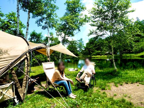 倍の映え映え避暑キャン鴨鹿星空駒出池! 駒出池キャンプ場 ファミリーキャンプ フリーサイト EJIさんのキャンプブログ CAMPiii(キャンピー) -キャンプ専用SNS キャンプのすべてがここに集まる-