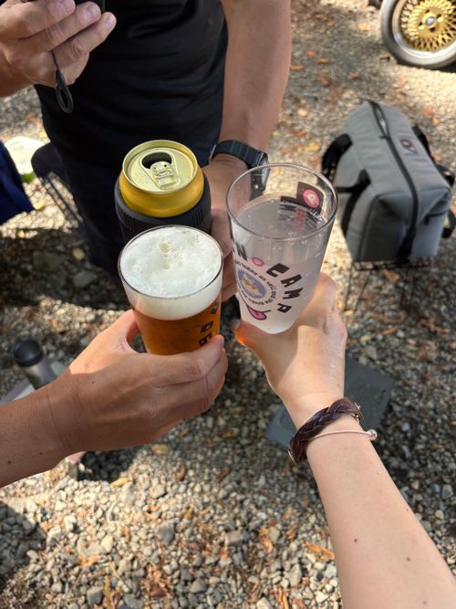 全力中年の夏休み✨は山にsupに盛りだくさん٩(ˊᗜˋ*)و♪ 本栖湖いこいの森キャンプ場 グループキャンプ 区画サイト ぷりんさんのキャンプブログ CAMPiii(キャンピー) -キャンプ専用SNS キャンプのすべてがここに集まる-