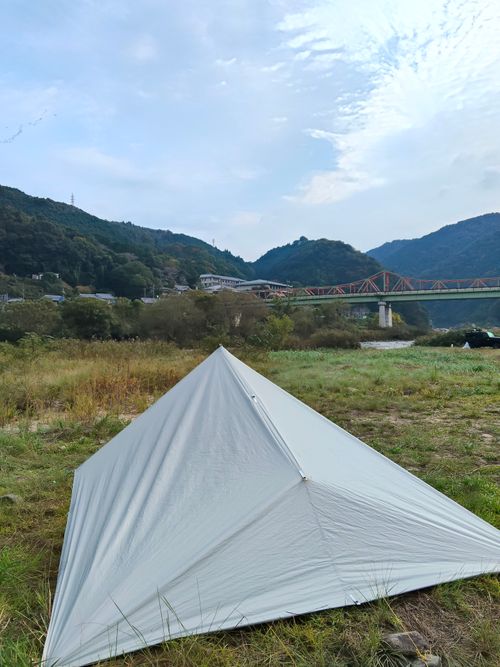 ちょっとハイク 笠置キャンプ場 ソロキャンプ フリーサイト おっとまんSさんのキャンプブログ CAMPiii（キャンピー） -キャンプ専用SNS キャンプのすべてがここに集まる-