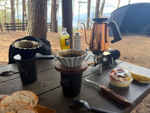 落下注意 PICA八ヶ岳明野 グループキャンプ 区画サイト スモーキーさんのキャンプブログ CAMPiii（キャンピー） -キャンプ専用SNS キャンプのすべてがここに集まる-