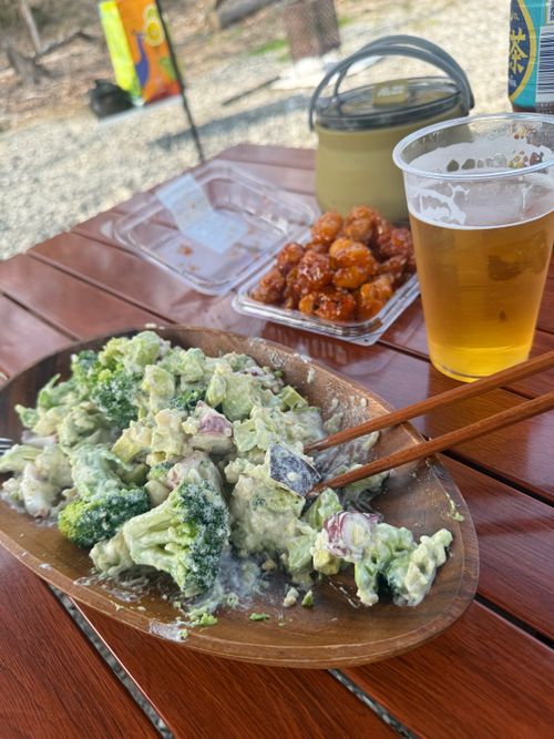 集中豪雨？ 富士山オートキャンプ場GENSHIJIN グループキャンプ 区画サイト オートサイト ちはみなさんのキャンプブログ CAMPiii（キャンピー） -キャンプ専用SNS キャンプのすべてがここに集まる-