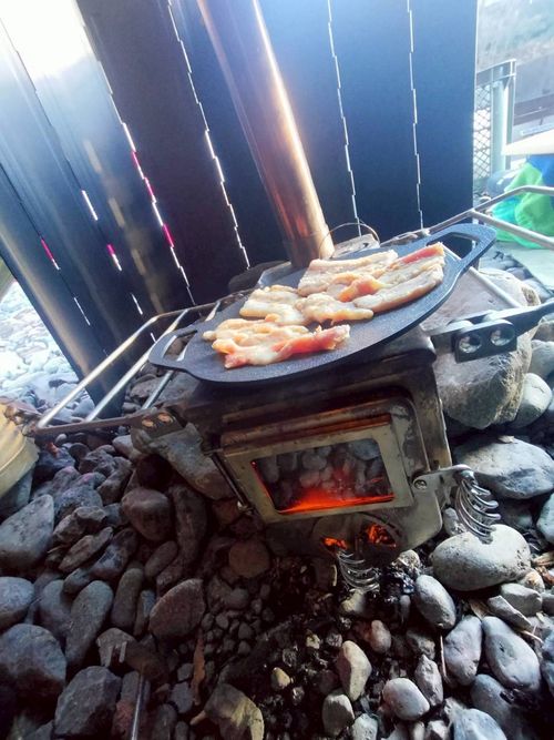 親子 de ポーランド合同演習 in小倉橋駐屯地 小倉橋下の河川敷 ファミリーキャンプ フリーサイト ウエィダーさんのキャンプブログ CAMPiii（キャンピー） -キャンプ専用SNS キャンプのすべてがここに集まる-