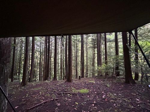雨☔️の完ソロ🏕 ソロキャンプ フリーサイト Genさんのキャンプブログ CAMPiii（キャンピー） -キャンプ専用SNS キャンプのすべてがここに集まる-
