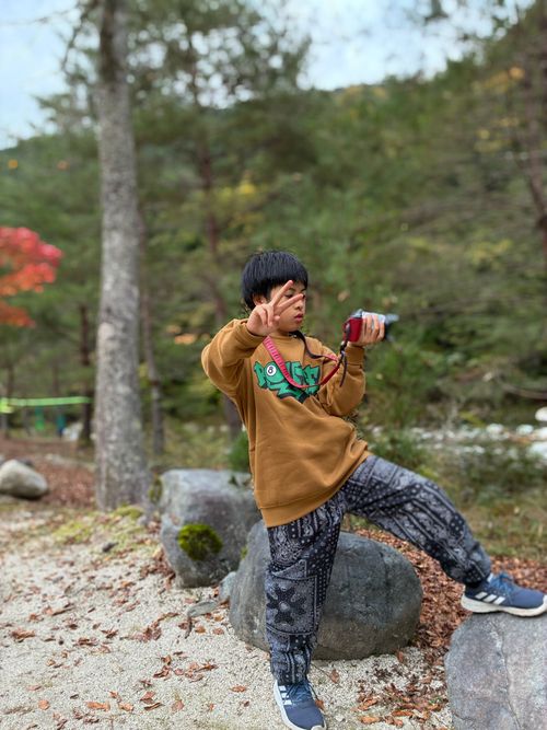 秋の父子キャンプ⛺️ 塔の岩オートキャンプ場 ファミリーキャンプ 区画サイト すなさんのキャンプブログ CAMPiii（キャンピー） -キャンプ専用SNS キャンプのすべてがここに集まる-