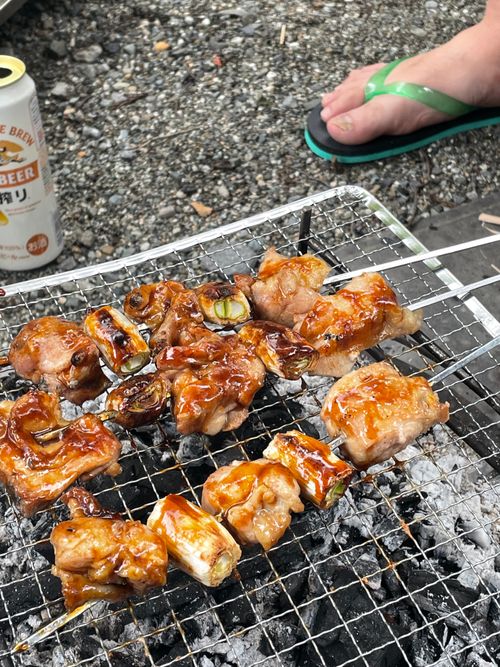 全力中年、ふたたび 大渡キャンプ場 グループキャンプ 区画サイト もるがんさんのキャンプブログ CAMPiii（キャンピー） -キャンプ専用SNS キャンプのすべてがここに集まる-