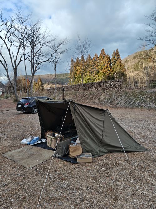 有休取ったけど午前中は仕事してからの完ソロ FOME BASE ソロキャンプ フリーサイト けい＠福島県さんのキャンプブログ CAMPiii（キャンピー） -キャンプ専用SNS キャンプのすべてがここに集まる-