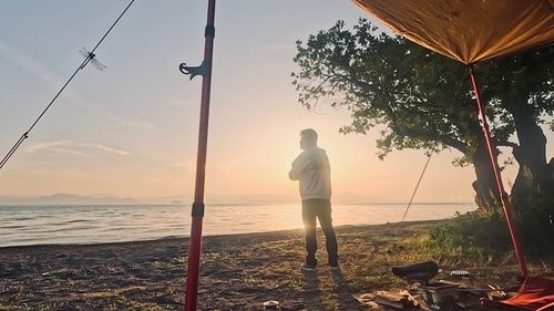 湖畔キャンプ＿BUNDOK俺用七輪で焼き肉キャンプ 六ツ矢崎浜オートキャンプ場 ソロキャンプ フリーサイト HOTさんのキャンプブログ CAMPiii（キャンピー） -キャンプ専用SNS キャンプのすべてがここに集まる-