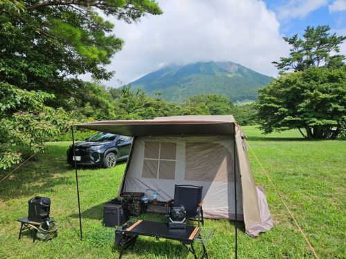 １年ぶりの大山 西のふもとっぱらMasumizu天空キャンプ場 ソロキャンプ フリーサイト 三代目とっしぃさんのキャンプブログ CAMPiii（キャンピー） -キャンプ専用SNS キャンプのすべてがここに集まる-
