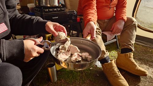 思いがけない雪中キャンプ！ UJackむつざわオートキャンプ場（泊地） ソロキャンプ グループキャンプ 区画サイト まーささんのキャンプブログ CAMPiii（キャンピー） -キャンプ専用SNS キャンプのすべてがここに集まる-