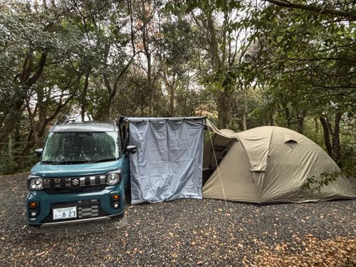 南伊豆のCampFantasea再び 南伊豆オートキャンプ場 CampFantasea ソロキャンプ 区画サイト オートサイト marpyさんのキャンプブログ CAMPiii（キャンピー） -キャンプ専用SNS キャンプのすべてがここに集まる-