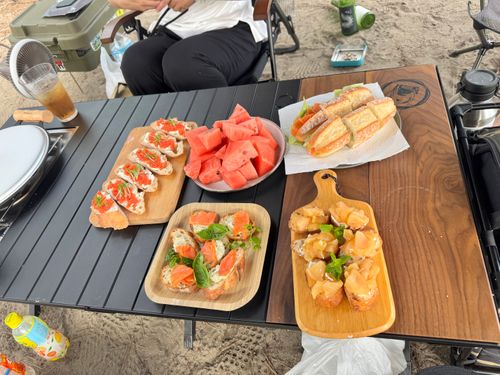 夏☀️満喫キャンプ 若狭和田キャンプ場 ソロキャンプ グループキャンプ 区画サイト Aoさんのキャンプブログ CAMPiii（キャンピー） -キャンプ専用SNS キャンプのすべてがここに集まる-