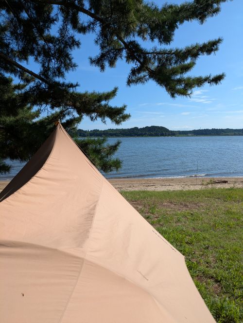 避暑地認定 親沢公園キャンプ場 ソロキャンプ フリーサイト geenさんのキャンプブログ CAMPiii（キャンピー） -キャンプ専用SNS キャンプのすべてがここに集まる-