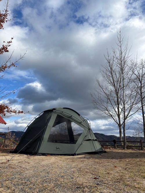 年内最後 西山高原キャンプ場 ファミリーキャンプ 区画サイト まるとらさんのキャンプブログ CAMPiii（キャンピー） -キャンプ専用SNS キャンプのすべてがここに集まる-