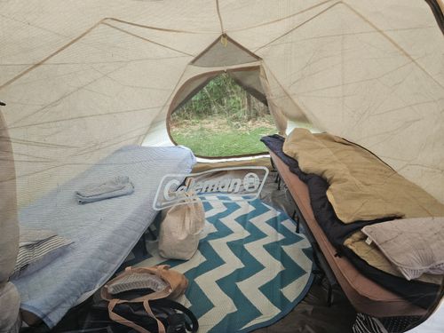 10ヶ月ぶりにして今年初キャンプ🎄⛺🚙は猛暑💦 天空の杜 ファミリーキャンプ 区画サイト yokkoさんのキャンプブログ CAMPiii（キャンピー） -キャンプ専用SNS キャンプのすべてがここに集まる-