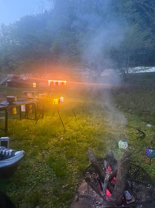 テント泊は久しぶり😁 山鳥の森オートキャンプ場 ファミリーキャンプ 区画サイト オートサイト moreAiさんのキャンプブログ CAMPiii（キャンピー） -キャンプ専用SNS キャンプのすべてがここに集まる-