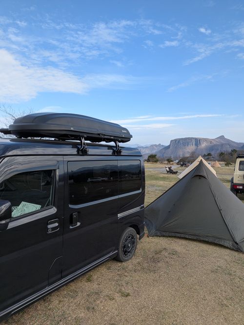 ちくいち (標高約1200m)(オートフリーサイト4500円) 内山牧場 ソロキャンプ グループキャンプ フリーサイト オートサイト IZUIZUさんのキャンプブログ CAMPiii（キャンピー） -キャンプ専用SNS キャンプのすべてがここに集まる-