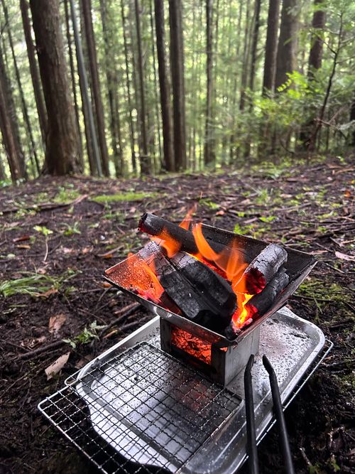 雨☔️の完ソロ🏕 ソロキャンプ フリーサイト Genさんのキャンプブログ CAMPiii（キャンピー） -キャンプ専用SNS キャンプのすべてがここに集まる-