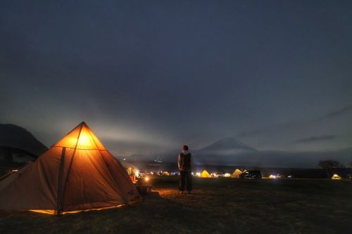CAMPiii(キャンピー) いぬきちさんのキャンプブログ 🏕初投稿🏕 ふもとっぱらキャンプ場