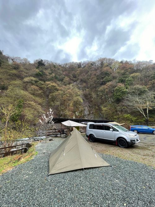 同僚とデュオキャンプ！道志村にある久保キャンプ場へ！ 道志村 久保キャンプ場 ソロキャンプ グループキャンプ 区画サイト ma9さんのキャンプブログ CAMPiii（キャンピー） -キャンプ専用SNS キャンプのすべてがここに集まる-