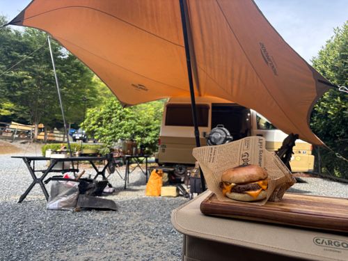 台風の影響で１泊になった８月キャンプ⛺️ 毛呂山町ゆずの里オートキャンプ場 ソロキャンプ オートサイト boorishcamperさんのキャンプブログ CAMPiii（キャンピー） -キャンプ専用SNS キャンプのすべてがここに集まる-