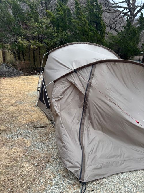 積雪｢ゼロcm」からの➡️➡️➡️➡️暴風のち災害級大雪キャンプ⛄️ 塩原グリーンビレッジ Oniyomeさんのキャンプブログ CAMPiii（キャンピー） -キャンプ専用SNS キャンプのすべてがここに集まる-