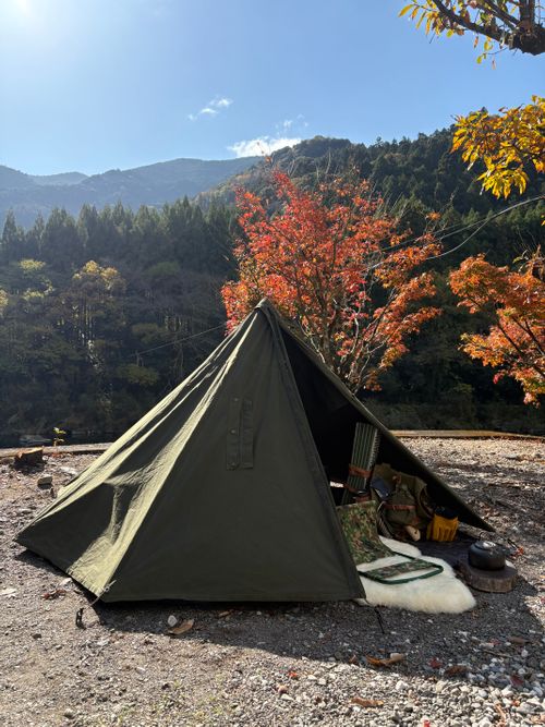 ねぎまの玉ねぎがいい感じで辛口 ソロキャンプ フリーサイト camping roll♪さんのキャンプブログ CAMPiii（キャンピー） -キャンプ専用SNS キャンプのすべてがここに集まる-