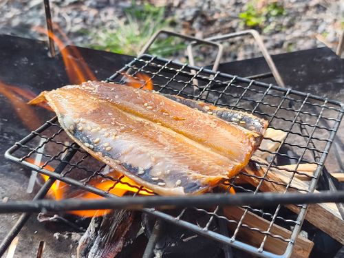 まだまだ朝は寒いですな 丸火自然公園グリーンキャンプ場 ソロキャンプ 区画サイト 3838Outdoorさんのキャンプブログ CAMPiii（キャンピー） -キャンプ専用SNS キャンプのすべてがここに集まる-