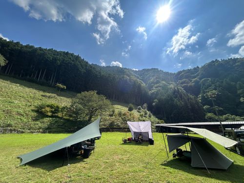 CAMPiii（キャンピー） △kuuga△さんのキャンプブログ 聖地キャンプ　夏とおやじ達 新子キャンパーズパーク