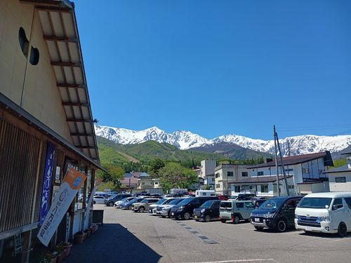 5/5（火）痛車で白馬と♨を満喫する梯子旅...in 白馬♨・③ 白馬森のわさび農園（オートキャンプ場併設） ファミリーキャンプ キャンピングカー vios outdoor'sさんのキャンプブログ CAMPiii（キャンピー） -キャンプ専用SNS キャンプのすべてがここに集まる-