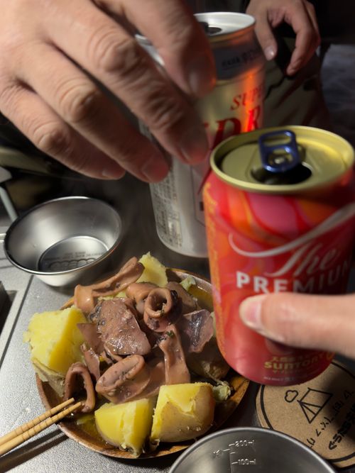 新年雪中デビュー⛄️❄️🌨🏔️@後編 閑乗寺公園 第2キャンプ場 ファミリーキャンプ 区画サイト オートサイト ぐうたら夫婦さんのキャンプブログ CAMPiii（キャンピー） -キャンプ専用SNS キャンプのすべてがここに集まる-