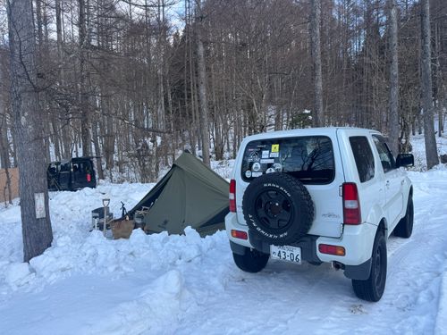 CAMPiii（キャンピー） まっつんさんのキャンプブログ 雪中キャンプ 飛騨荘川 一色の森キャンプ場