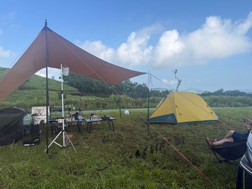 平和なキャンプ 押戸石の丘 ソロキャンプ グループキャンプ フリーサイト moreAiさんのキャンプブログ CAMPiii（キャンピー） -キャンプ専用SNS キャンプのすべてがここに集まる-
