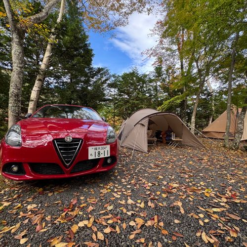 紅葉キャンはいつもの場所で オートキャンプせせらぎ ソロキャンプ グループキャンプ 区画サイト xiongmaoさんのキャンプブログ CAMPiii（キャンピー） -キャンプ専用SNS キャンプのすべてがここに集まる-