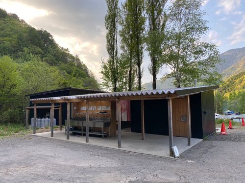 初めまして、木曽駒冷水公園 木曽駒冷水キャンプ公園 グループキャンプ フリーサイト しぉさんのキャンプブログ CAMPiii（キャンピー） -キャンプ専用SNS キャンプのすべてがここに集まる-