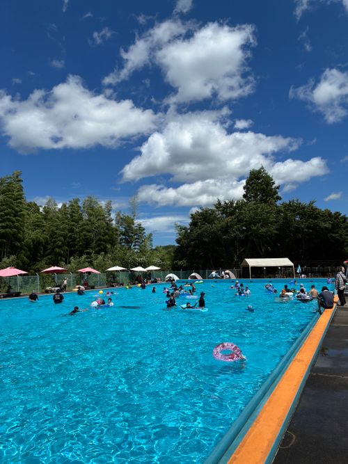 CAMPiii（キャンピー） わいげさんのキャンプブログ 2025年9回目、恒例のプールキャン🏊‍♂️ 邑南町青少年旅行村