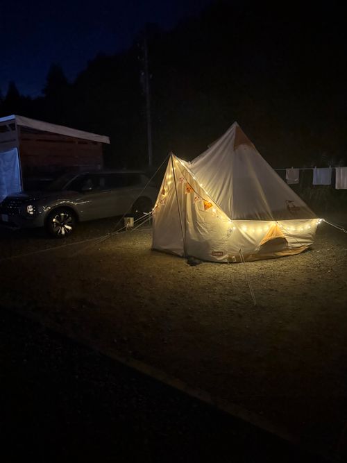 やりたいことやり放題キャンプ🏕️ ネイチャーチラックス ひだ高山 グループキャンプ 区画サイト ぷぅさんのキャンプブログ CAMPiii(キャンピー) -キャンプ専用SNS キャンプのすべてがここに集まる-