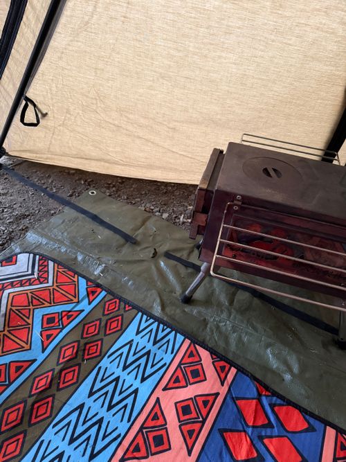 近場で冬キャン@ふたたびの橋 小倉橋下の河川敷 ソロキャンプ フリーサイト Takadaさんのキャンプブログ CAMPiii（キャンピー） -キャンプ専用SNS キャンプのすべてがここに集まる-