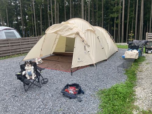 嵐が来る前に🌀 JUTE CAMP FIELD（ジュートキャンプフィールド） ファミリーキャンプ オートサイト Kojiさんのキャンプブログ CAMPiii（キャンピー） -キャンプ専用SNS キャンプのすべてがここに集まる-