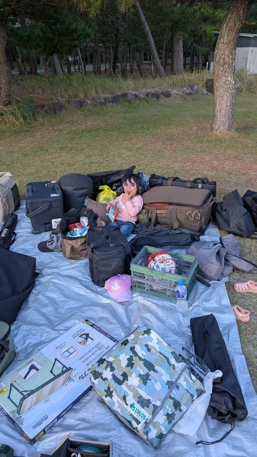 久しぶりの連泊キャンプ（ハーモニーランド付き） 野遊び浜キャンプ場 ファミリーキャンプ フリーサイト ヒゲキャンさんのキャンプブログ CAMPiii（キャンピー） -キャンプ専用SNS キャンプのすべてがここに集まる-