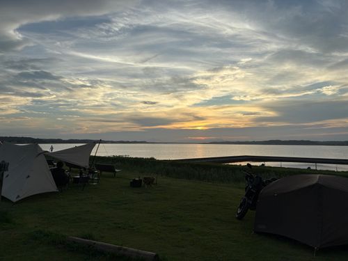 CAMPiii(キャンピー) しゅうさんのキャンプブログ 初!茨城キャンプ🏕️ 大洗町 夕日の郷 松川